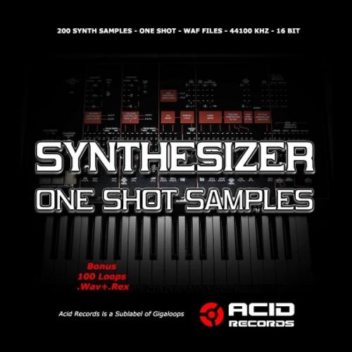 Product picture Acid Records - 200 Synthesizer One Shots