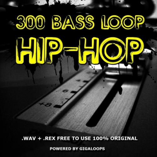 Product picture GigaLoops - 300 Hip Hop Bass Loops