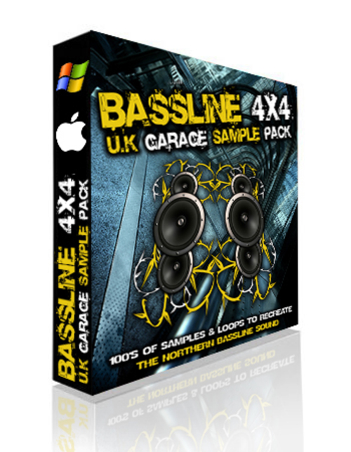Product picture Bassline & 4x4 UK Garage Sample Pack 